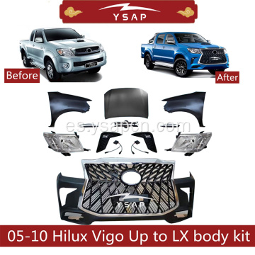 04-10 Vigo Facelift para 2012 LX Style Kit